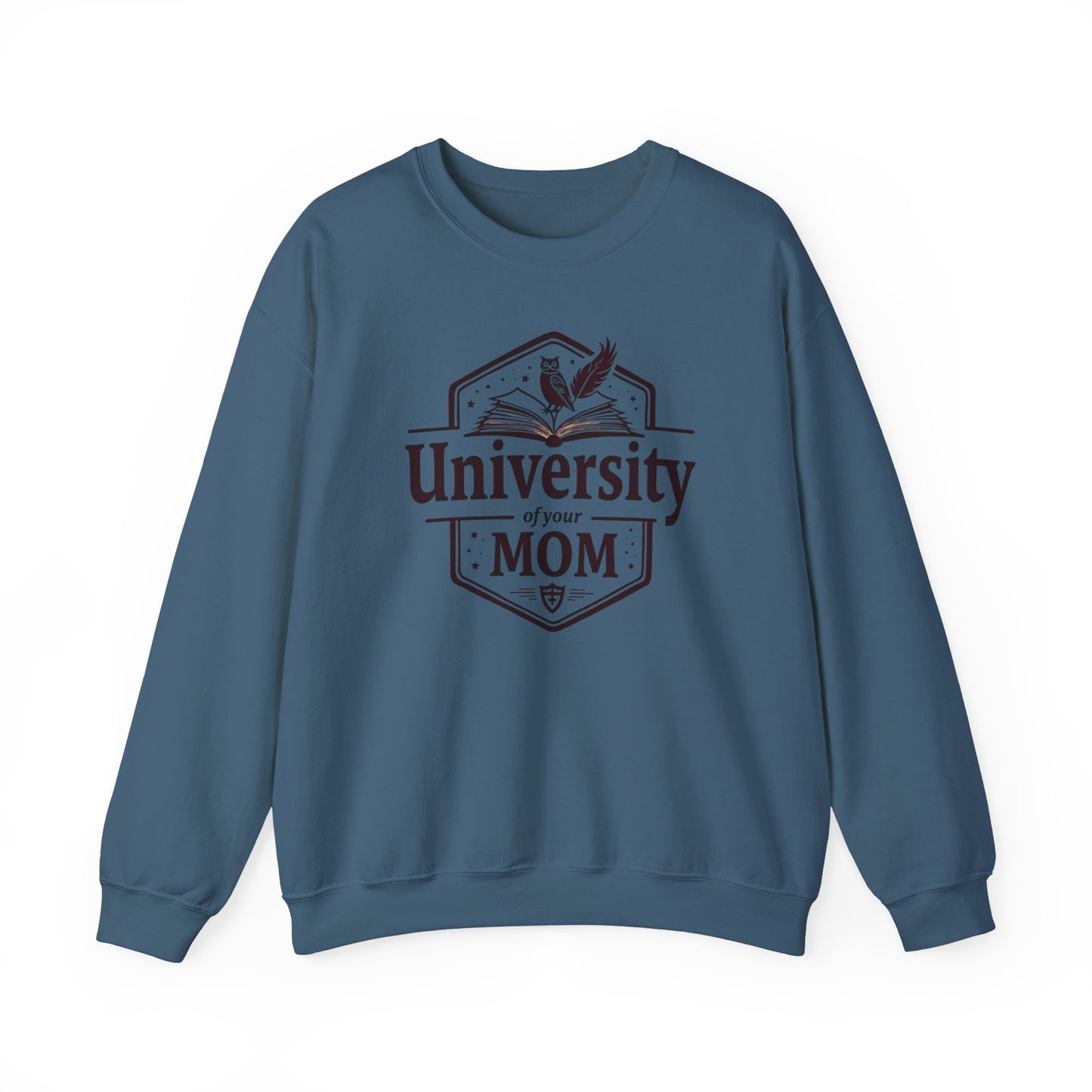 University of Your Mom Sweatshirt, College Crewneck Jumper, Funny Mom Gift, Mother's Day Apparel, Mom's Birthday Present, Parent Humor Top