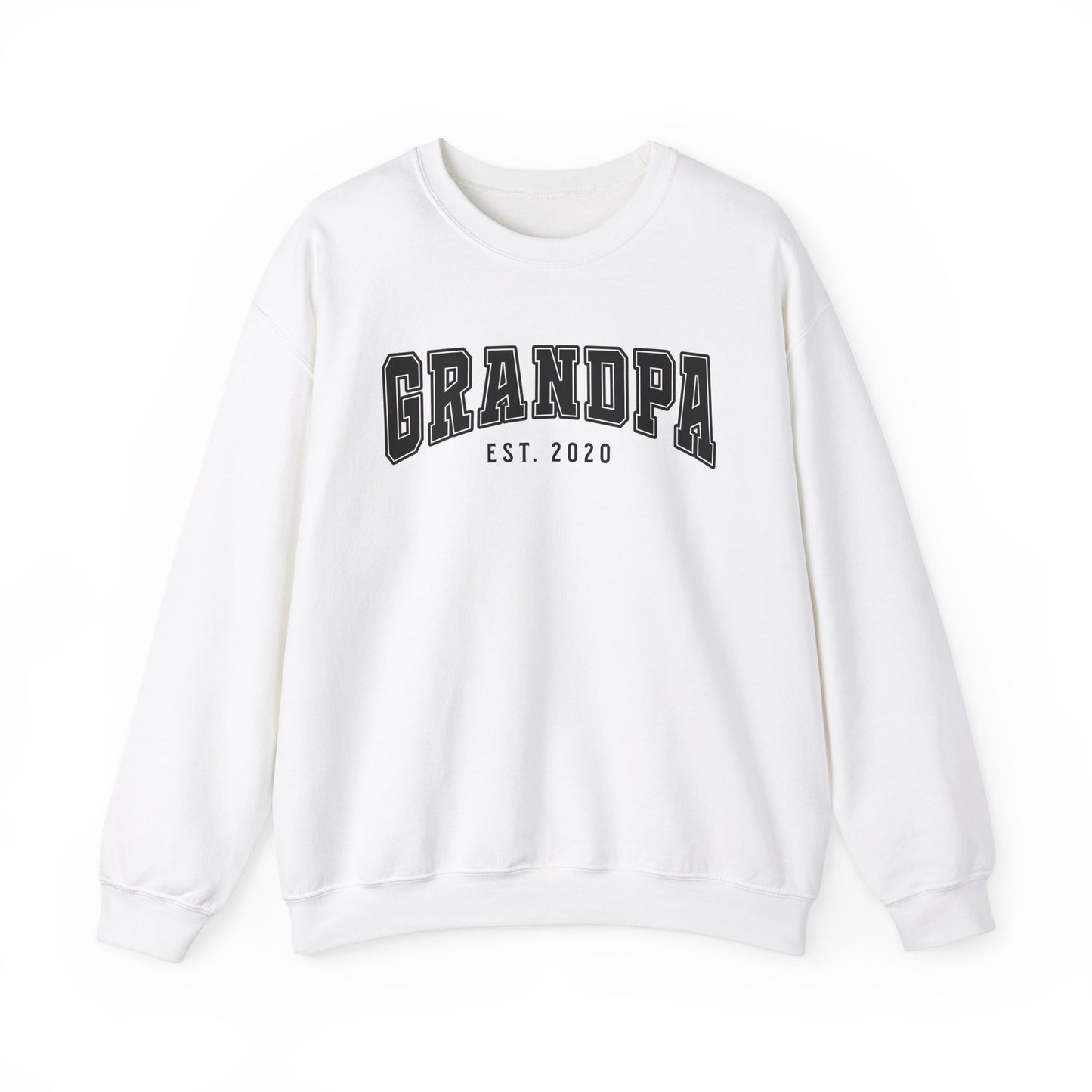 Personalized Gift for Grandfather, Personalized Varsity Sweatshirt, Custom Crewneck Jumper, Family Reunion Sweatshirt, Grandpa Present, Cozy