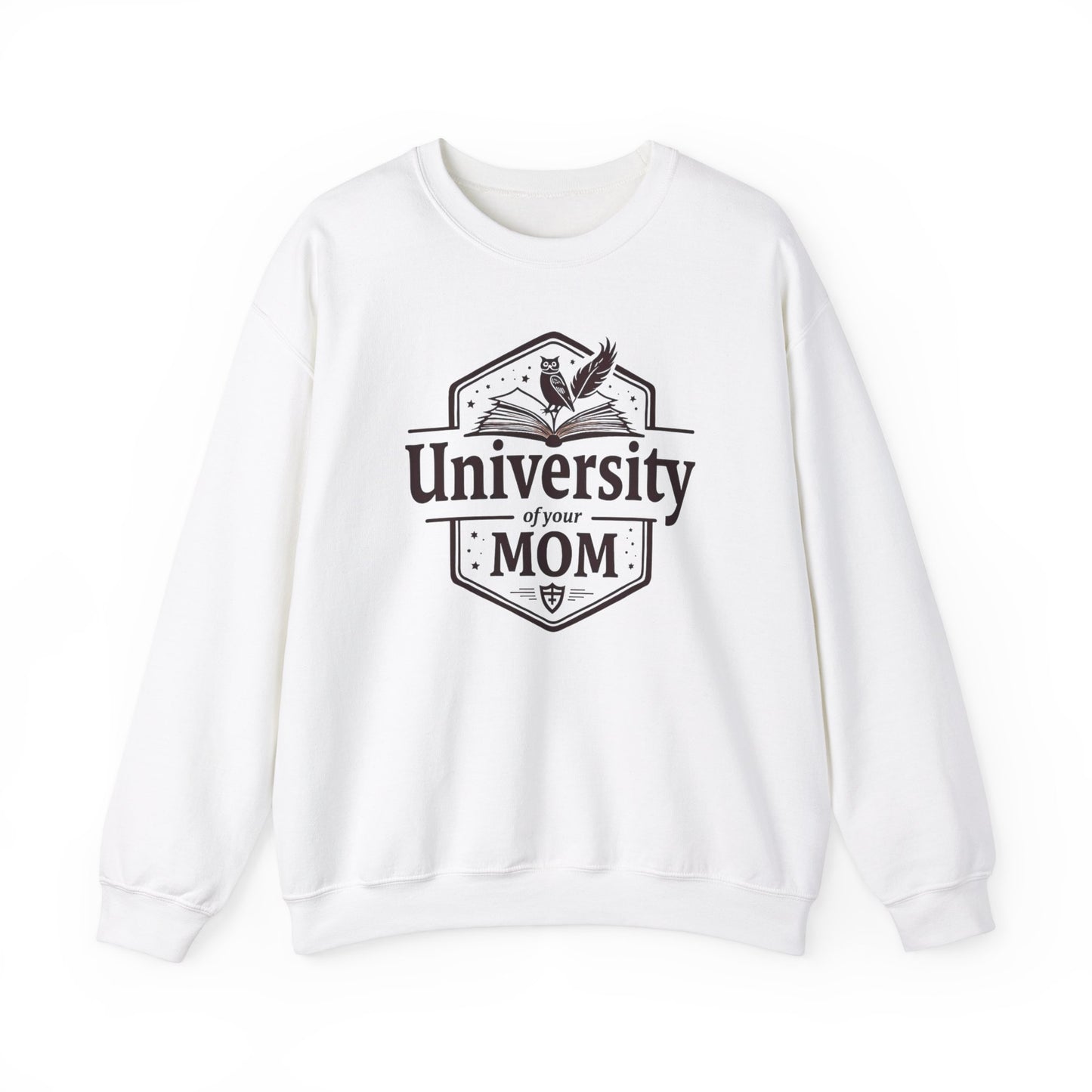 University of Your Mom Sweatshirt, College Crewneck Jumper, Funny Mom Gift, Mother's Day Apparel, Mom's Birthday Present, Parent Humor Top