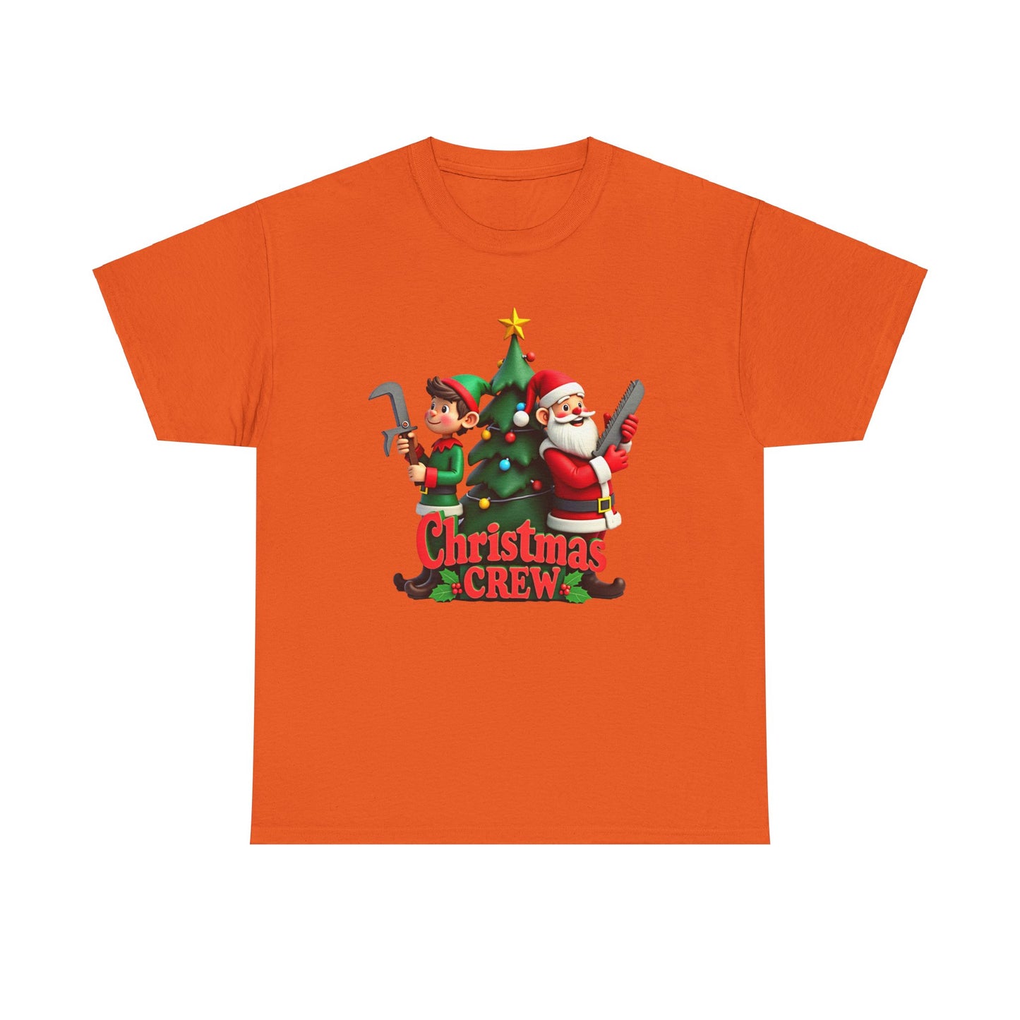 Funny Christmas Crew Tee, Holiday Humor Shirt, Unisex Cotton T-Shirt, Xmas Joke Top, Festive Graphic Tee