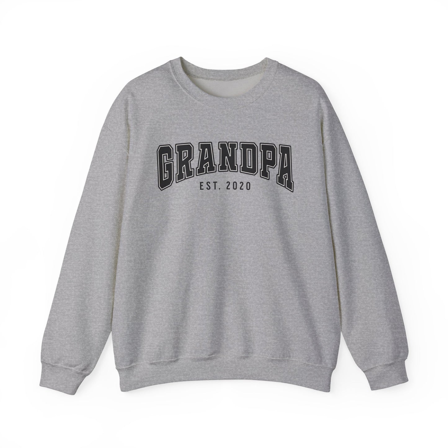 Personalized Gift for Grandfather, Personalized Varsity Sweatshirt, Custom Crewneck Jumper, Family Reunion Sweatshirt, Grandpa Present, Cozy