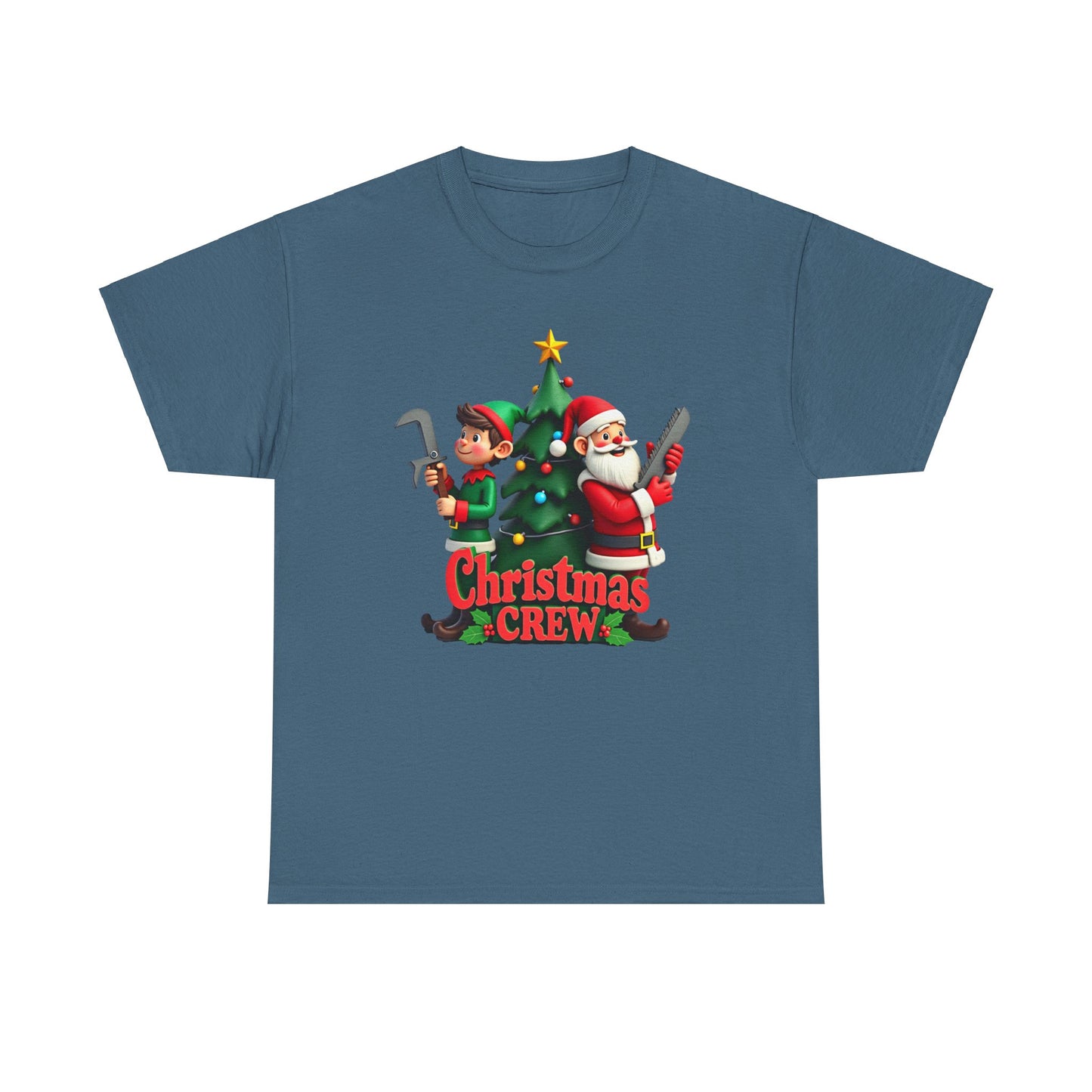 Funny Christmas Crew Tee, Holiday Humor Shirt, Unisex Cotton T-Shirt, Xmas Joke Top, Festive Graphic Tee