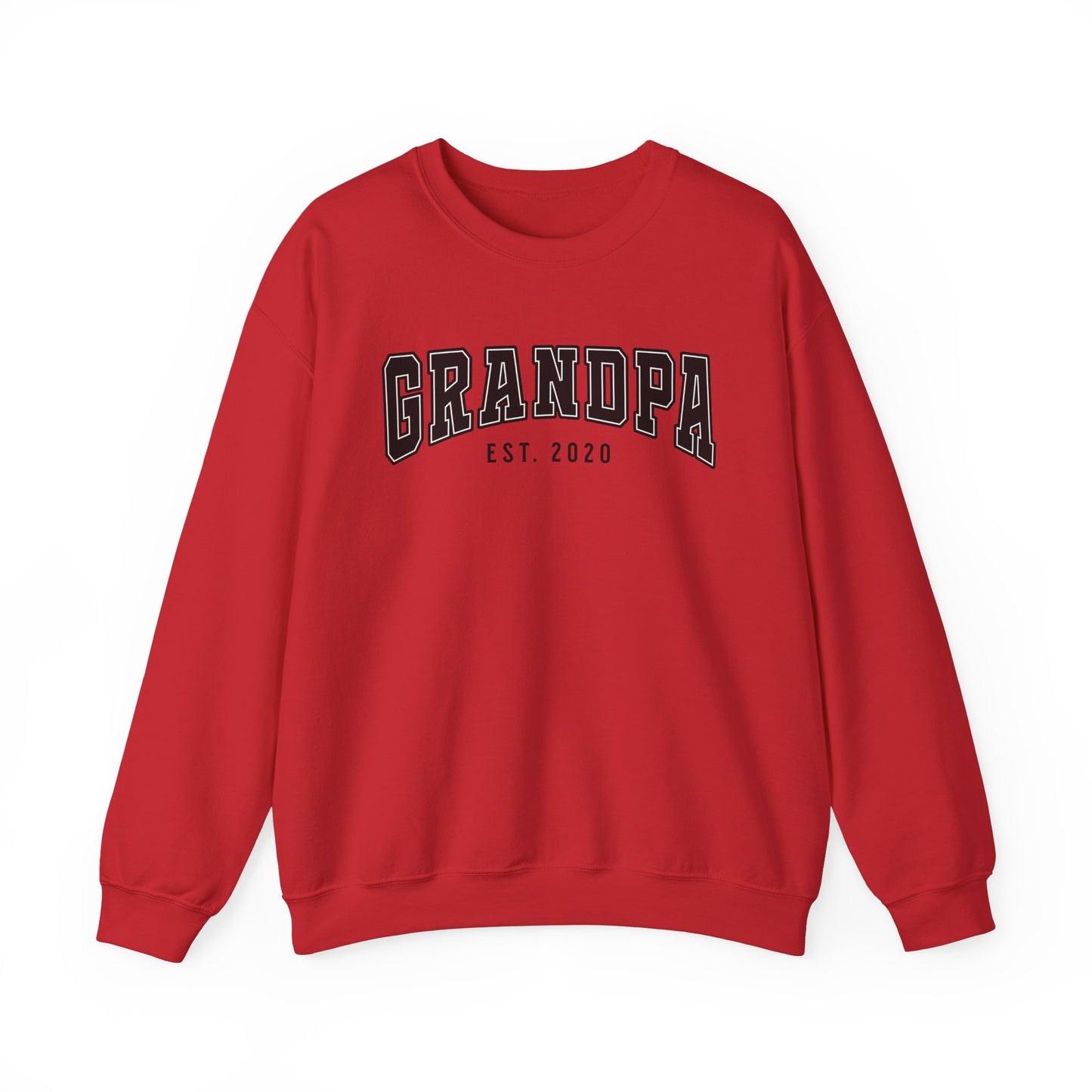 Personalized Gift for Grandfather, Personalized Varsity Sweatshirt, Custom Crewneck Jumper, Family Reunion Sweatshirt, Grandpa Present, Cozy