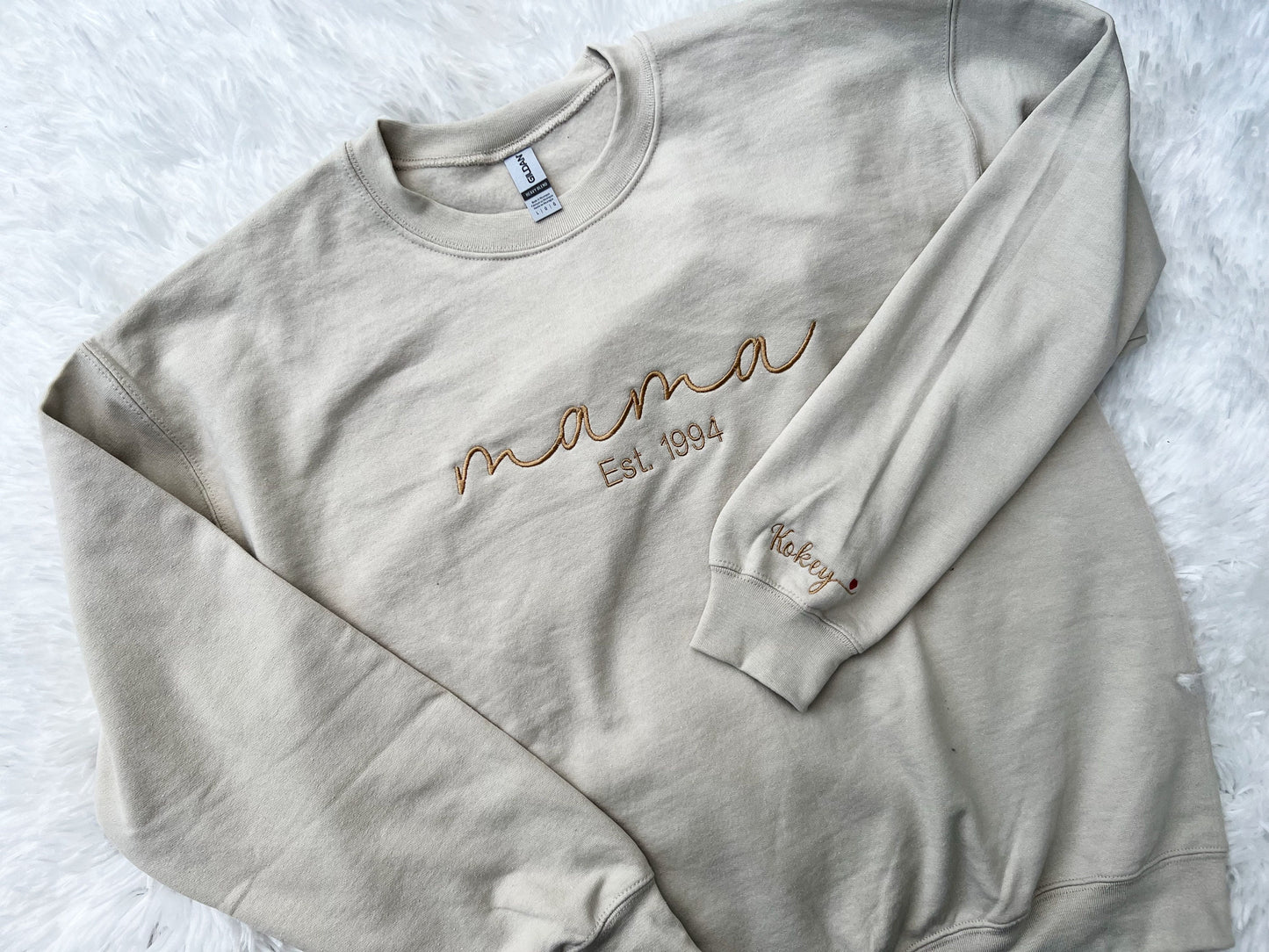 Personalized Mama Sweatshirt