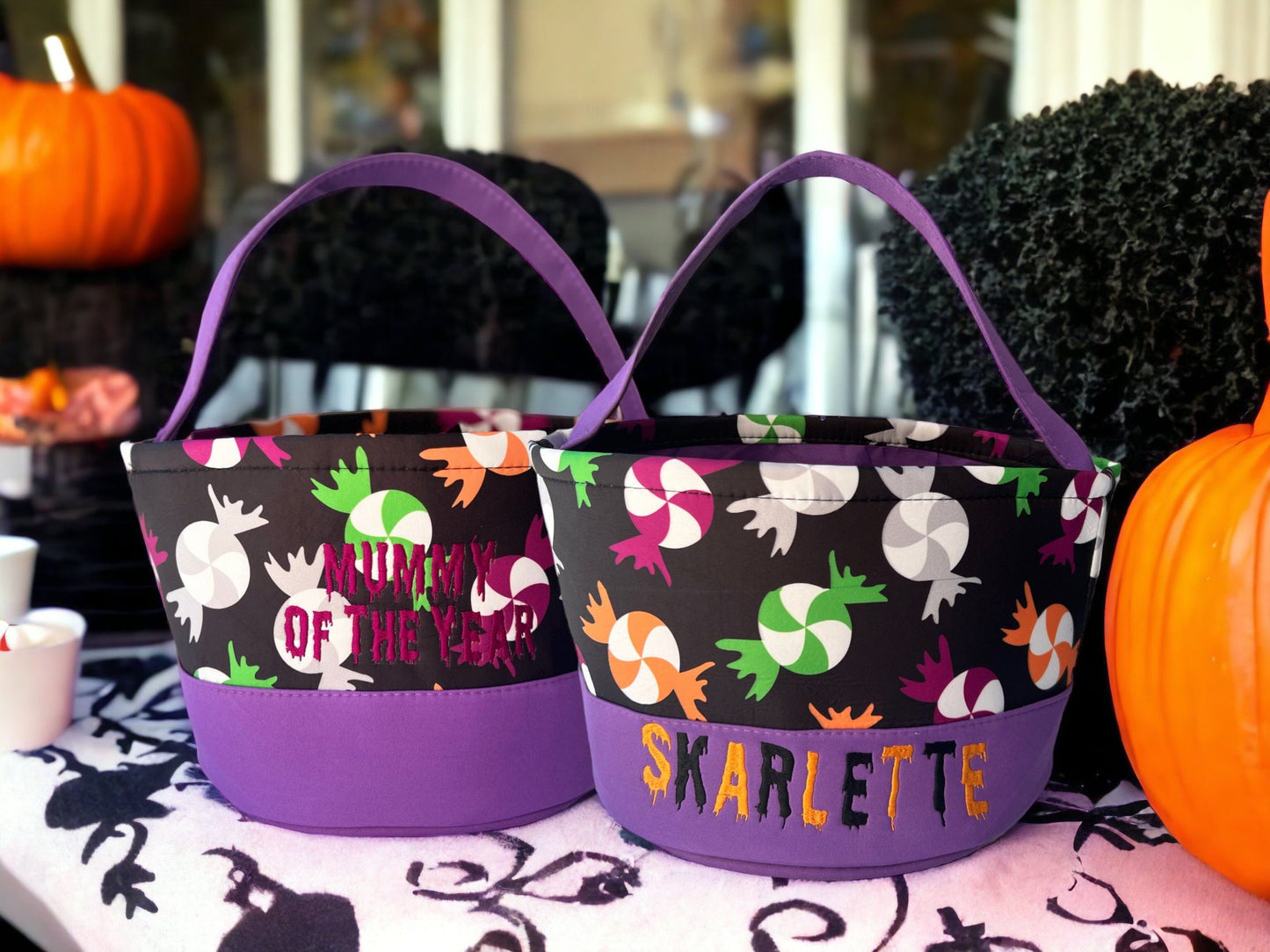 Personalized Halloween Bucket